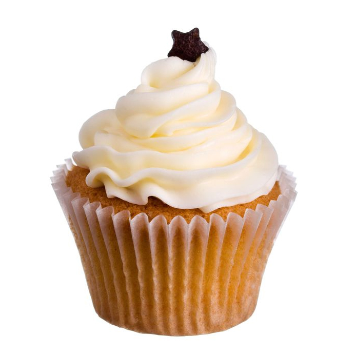 white cupcakes